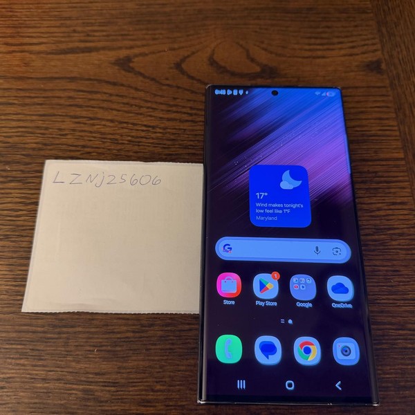 Samsung Galaxy S22 Ultra - Unlocked, 128 GB, Black, 8 GB, SM-S908U1