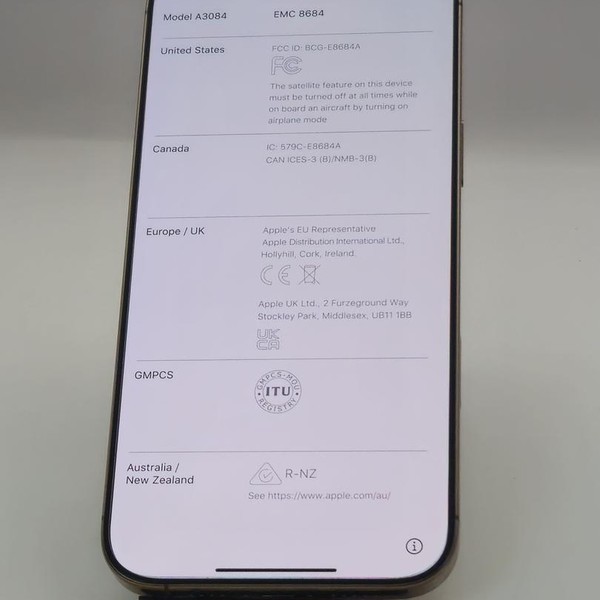 Apple iPhone 16 Pro Max - Unlocked, 256 GB, Desert, A3084