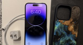 Good
													Apple iPhone 14 Pro - Unlocked, Purple, 256 GB, A2650, photo 1 of 11