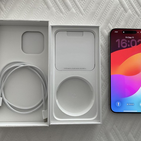 Apple iPhone 15 Pro Max - Unlocked, 256 GB, Natural, A2849