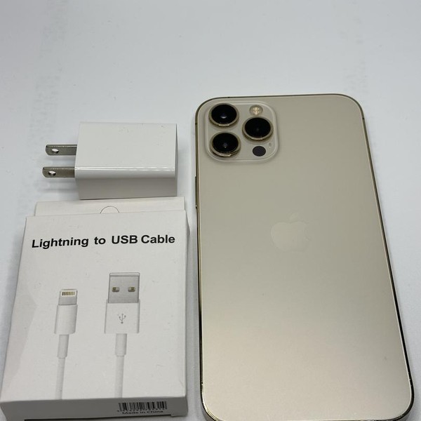Apple iPhone 12 Pro Max - Unlocked, Gold, 256 GB, A2342