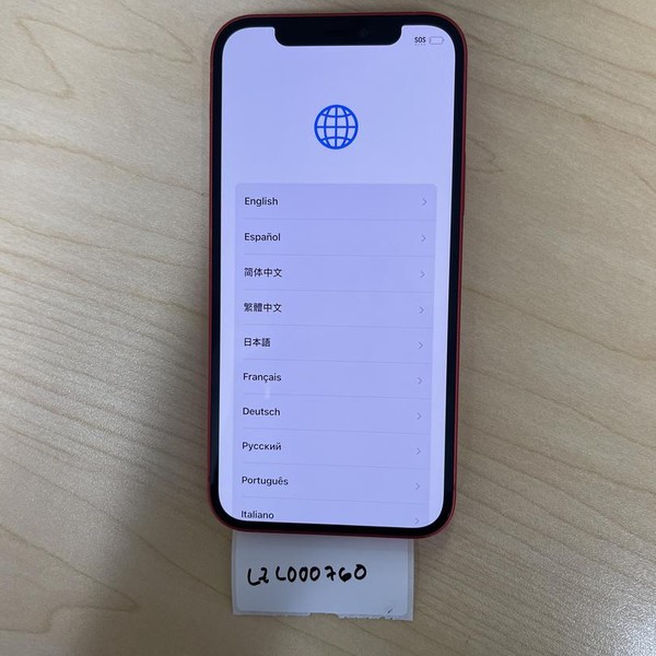 Apple iPhone 12 - Unlocked Non-US, 256 GB, Red, A2402