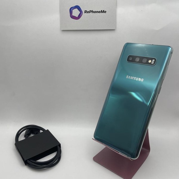 Samsung Galaxy S10 Plus - Unlocked, 128 GB, Green, 8 GB, SM-G975U1