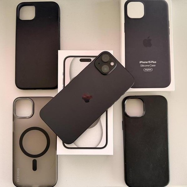 Apple iPhone 15 Plus - Unlocked, 128 GB, Black, A2847