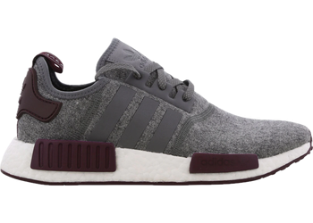 adidas NMD R1 Wool Grey Four Maroon for sale
