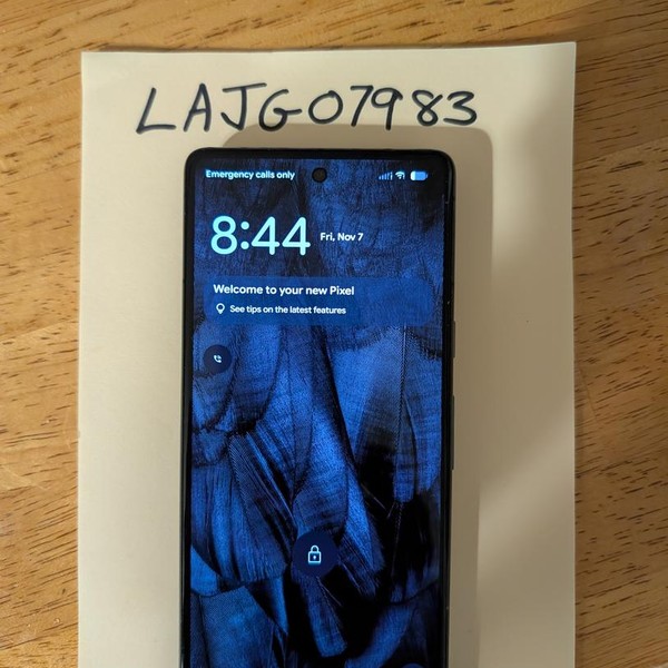 Google Pixel 7 - Xfinity, 128 GB, Obsidian, 8 GB, GVU6C, Sub-6 5G