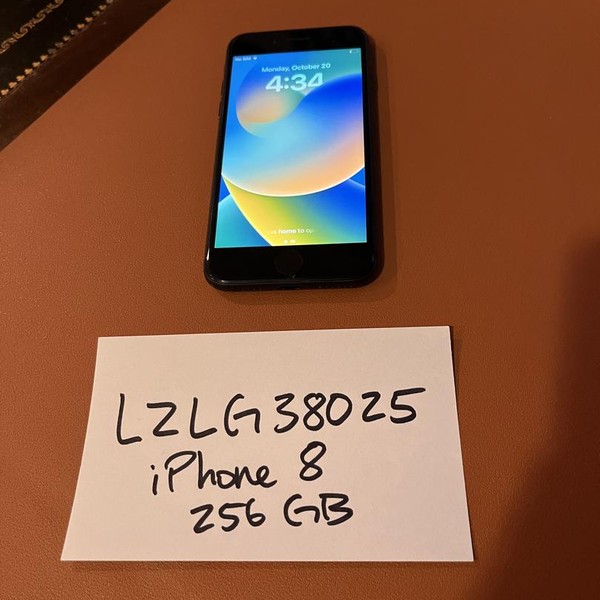 Apple iPhone 8 - Unlocked, 256 GB, Gray, A1863