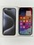 Mint Apple iPhone 15 Pro - Verizon, Blue, 256 GB, A2848