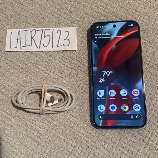 Google Pixel 9 Pro - T-Mobile, 256 GB, Hazel, 16 GB, GR83Y