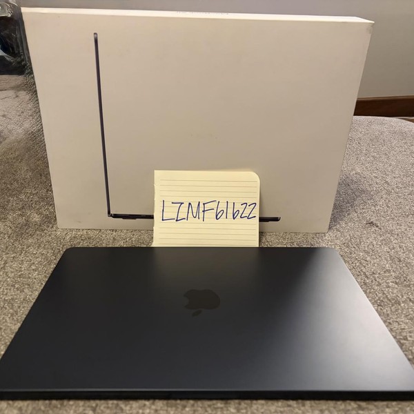MacBook Air 2025 (M4) - 15 inch - 256 GB, Midnight, 16 GB, Apple M4