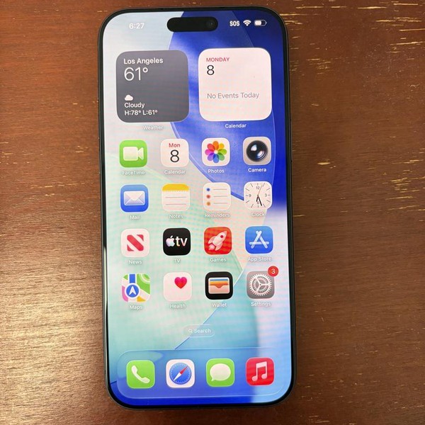 Apple iPhone 17 Pro - Unlocked, 256 GB, Deep Blue, A3256
