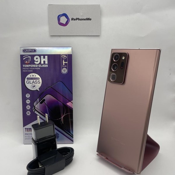 Samsung Galaxy Note 20 Ultra 5G - Unlocked, 128 GB, Mystic Bronze, 12 GB, SM-N986U1