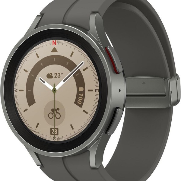 Samsung Galaxy Watch5 Pro - Unlocked, Gray, 45mm