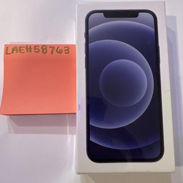 Apple iPhone 12 - T-Mobile, 64 GB, Black, A2172