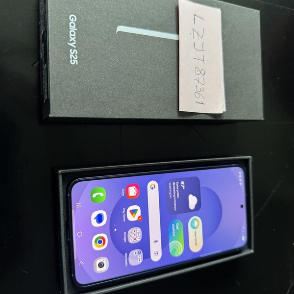 Samsung Galaxy S25 - Unlocked, 256 GB, Navy Blue, 12 GB, SM-S931U1