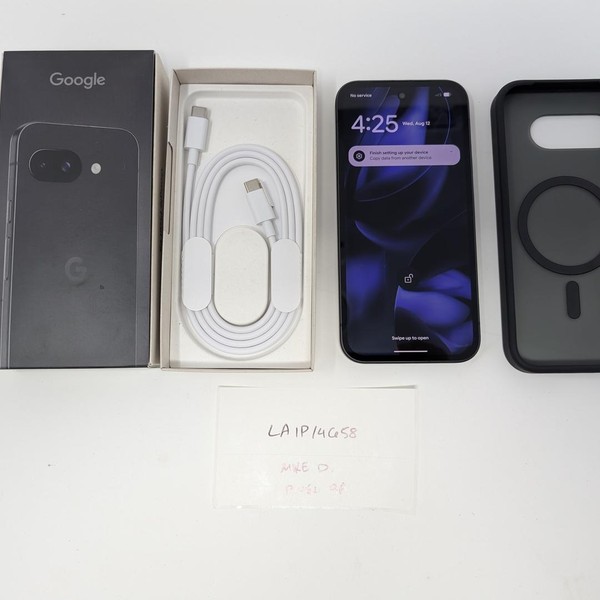 Google Pixel 9a - Verizon, 128 GB, Obsidian, 8 GB