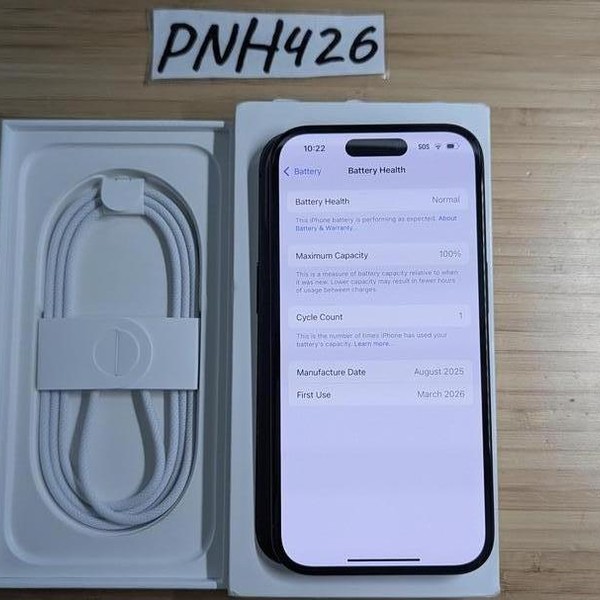 Apple iPhone 16 - Unlocked, 128 GB, Black, A3081