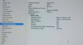 Good
													MacBook Air 2020 - 13" - Apple M1, Silver, 256 GB, 8 GB, photo 5 of 10