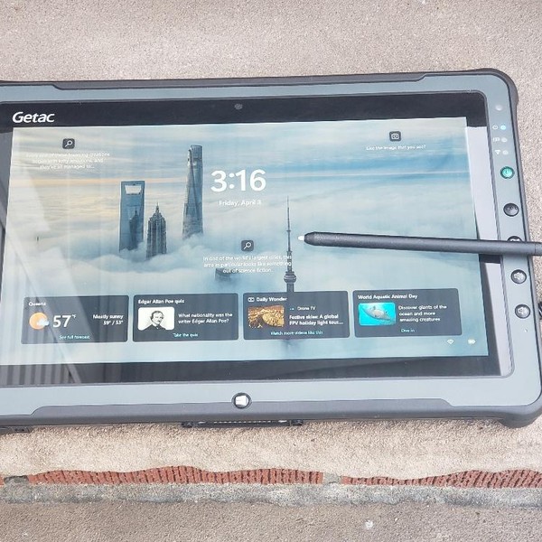 Getac F110 Rugged Tablet - Wi-Fi, 256 GB, 8 GB