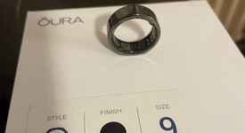 Good
													Oura Ring Gen 3 - Black, Size 9, Heritage, photo 5 of 6