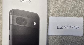 New
													Google Pixel 8a - Unlocked, Obsidian, 128 GB, 8 GB, GKV4X, Sub-6 5G, photo 1 of 2