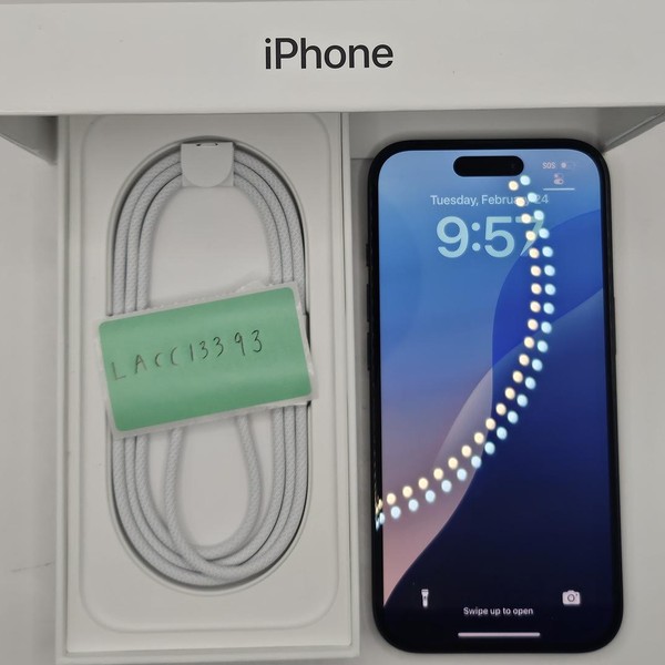 Apple iPhone 16 - Unlocked, 128 GB, Black, A3081