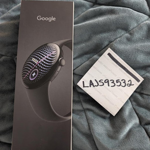 Google Pixel Watch 5 - Wi-Fi, Black, 45mm, Wi-Fi