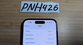 Mint
													Apple iPhone 15 - Unlocked, Black, 128 GB, A2846, photo 2 of 10