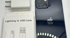 Mint
													Apple iPhone 13 Mini - Unlocked, Midnight, 256 GB, A2481, photo 1 of 7