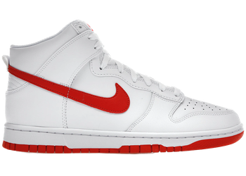 Nike Dunk High White Picante Red for sale