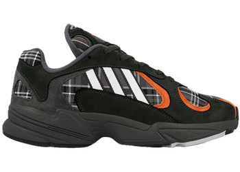adidas Yung-1 Orange Plaid for sale