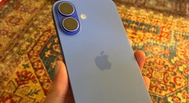 Mint
													Apple iPhone 16 - Unlocked, Ultramarine, 128 GB, A3081, photo 3 of 7