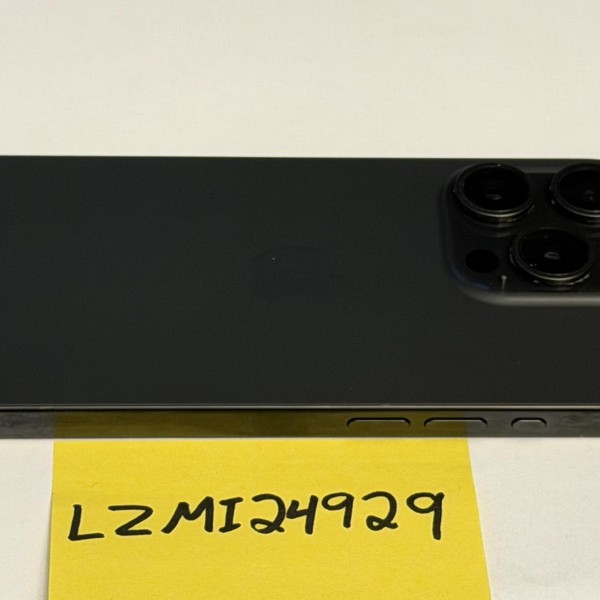 Apple iPhone 15 Pro - Unlocked, 128 GB, Black, A2848