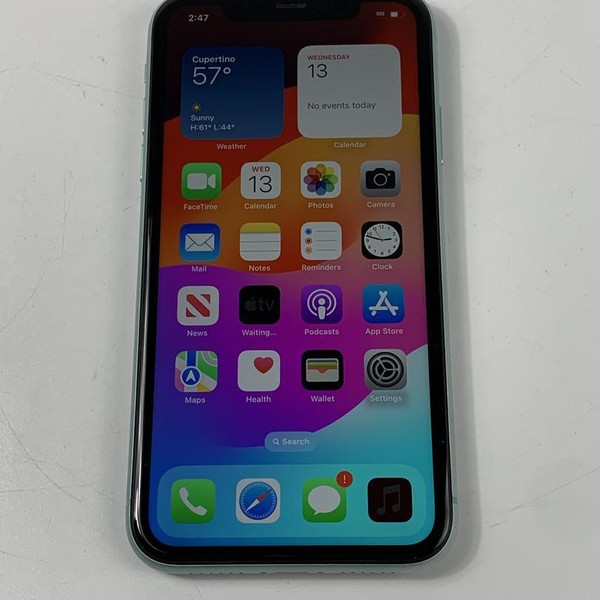 Apple iPhone 11 - AT&T, 64 GB, Green, A2111