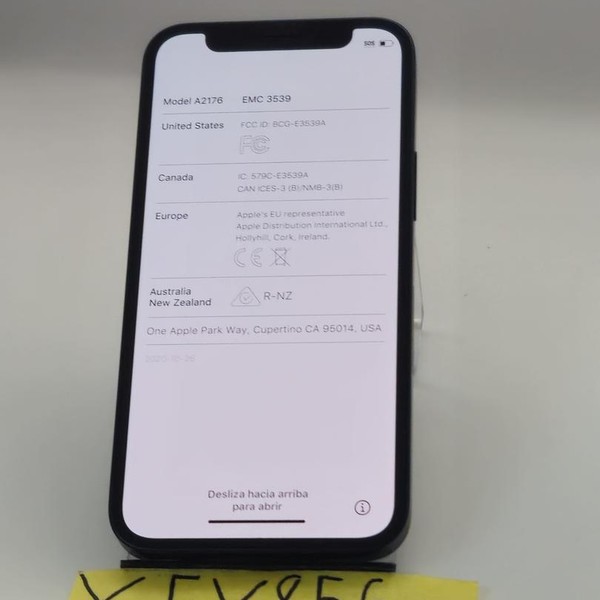 Apple iPhone 12 Mini - Unlocked, 64 GB, Black, A2176