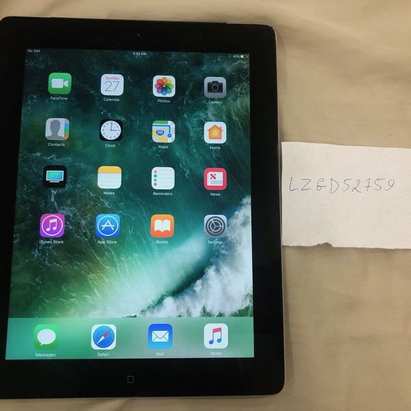 Apple iPad 4 - AT&T, 64 GB, Black, A1459