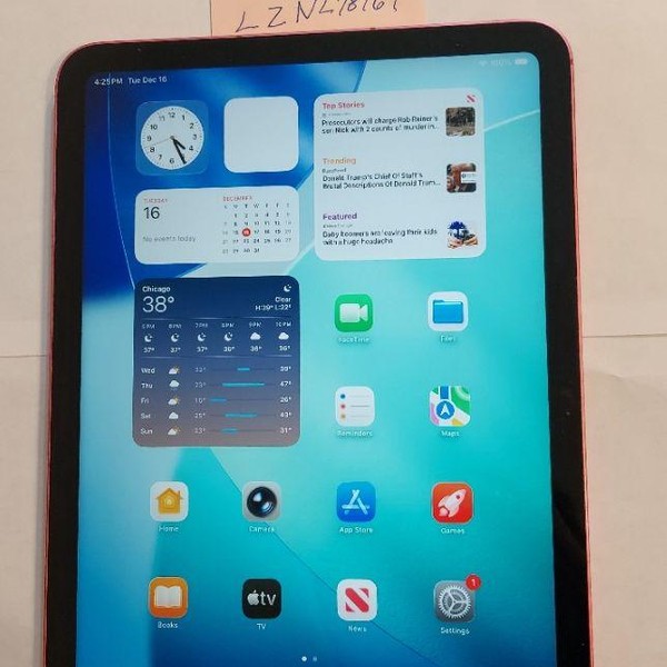 Apple iPad 10th Gen - Unlocked, 64 GB, Pink, A2757