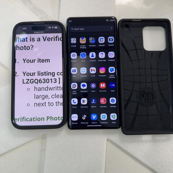 Motorola Edge Plus (2023) - Unlocked, 512 GB, Black, 8 GB