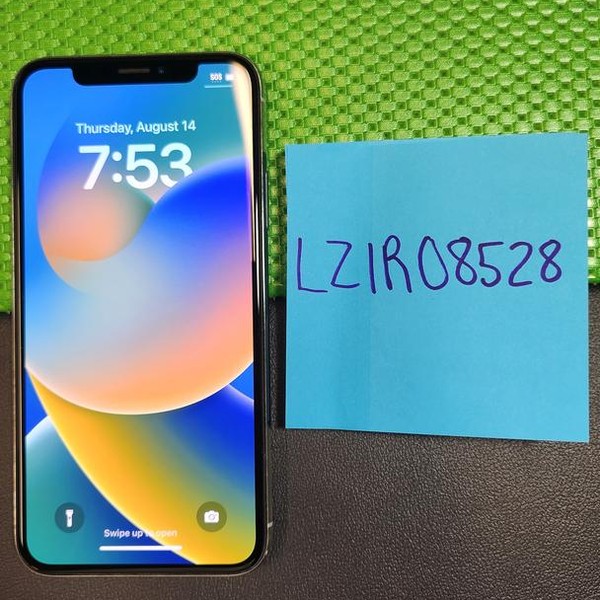 Apple iPhone X - Unlocked, 256 GB, Silver, A1865