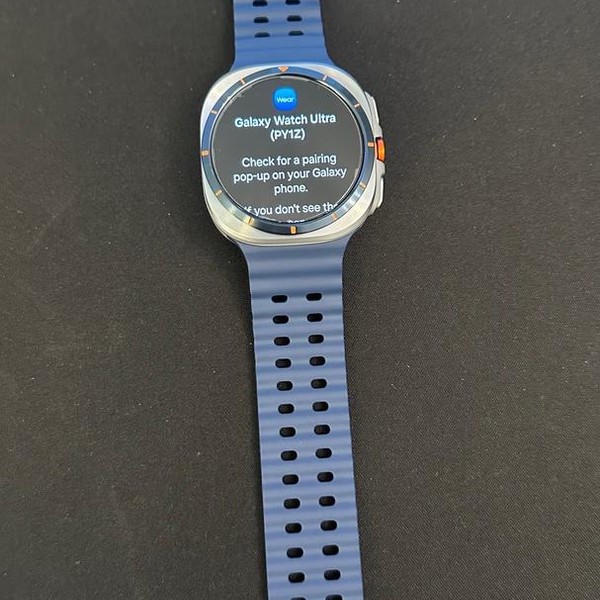 Samsung Galaxy Watch Ultra (2025) - Unlocked, Titanium Blue, SM-L705, 47mm