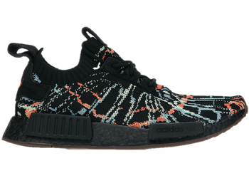 adidas NMD R1 Primeknit Black Multicolor for sale