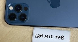 Fair
													Apple iPhone 12 Pro - Unlocked, Pacific Blue, 128 GB, A2341, photo 4 of 5