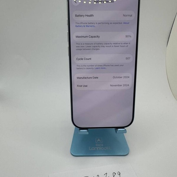 Apple iPhone 16 Pro - Unlocked, 128 GB, White, A3083