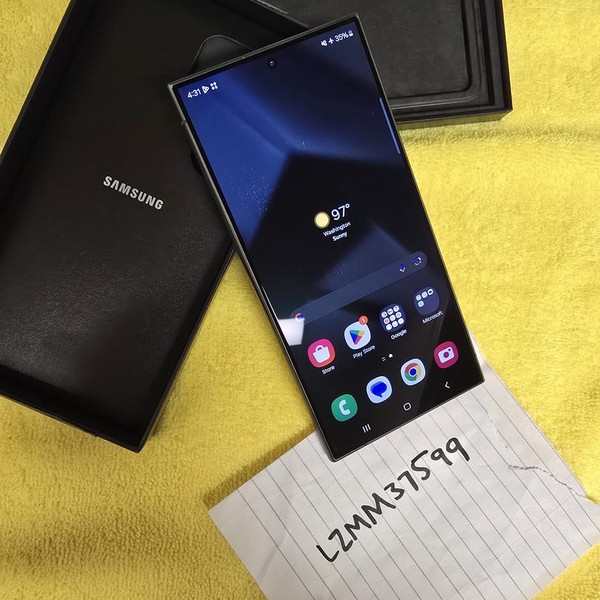 Samsung Galaxy S24 Ultra - Unlocked, 512 GB, Black, 12 GB, SM-S928U1