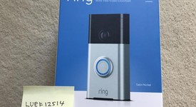 New
													Ring WiFi Smart video doorbell - Satin Nickel, photo 1 of 3