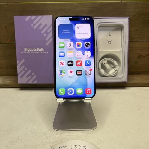 Apple iPhone 15 Pro Max - Unlocked, 512 GB, Black, A2849