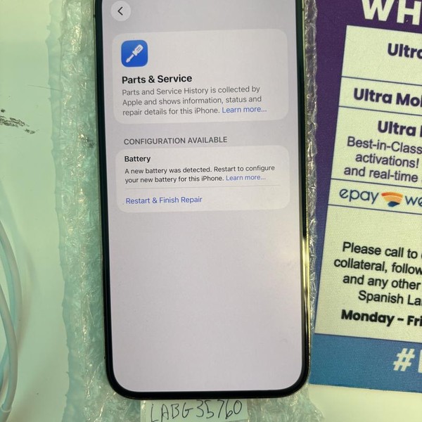 Apple iPhone 12 Pro Max - Unlocked, 256 GB, Gold, A2342