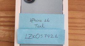 New
													Apple iPhone 16 - T-Mobile, Teal, 128 GB, A3081, photo 1 of 2