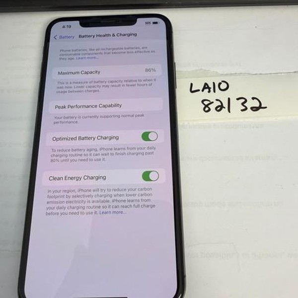 Apple iPhone Xs Max - Unlocked, 256 GB, Gray, A1921