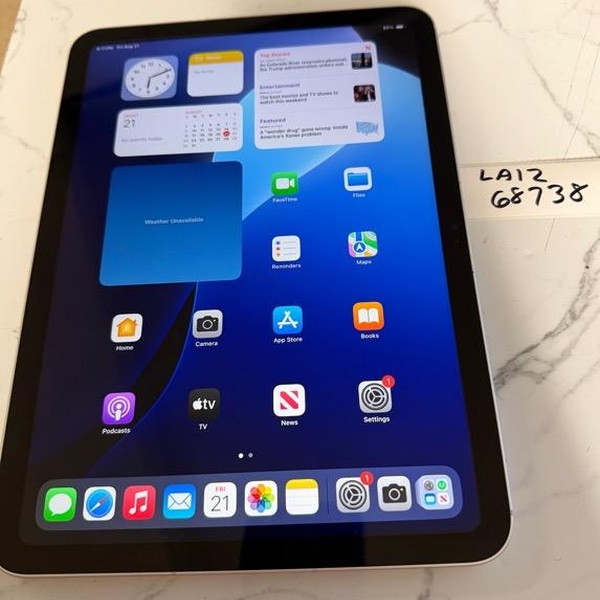 Apple iPad (10th Gen) - Unlocked, 64 GB, Silver, A2757